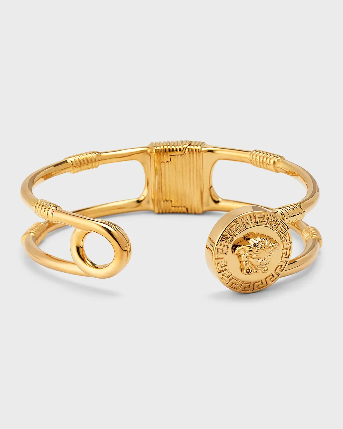 Open Bracelet with Medusa by Versace