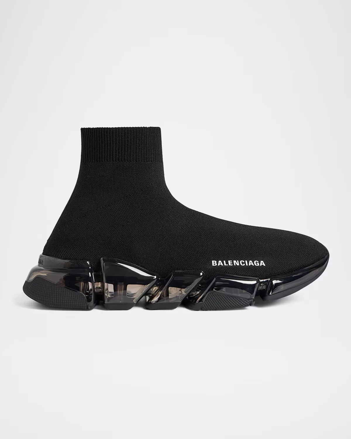 Speed 2.0 Clear-Sole Knit Runner Sneakers by Balenciaga