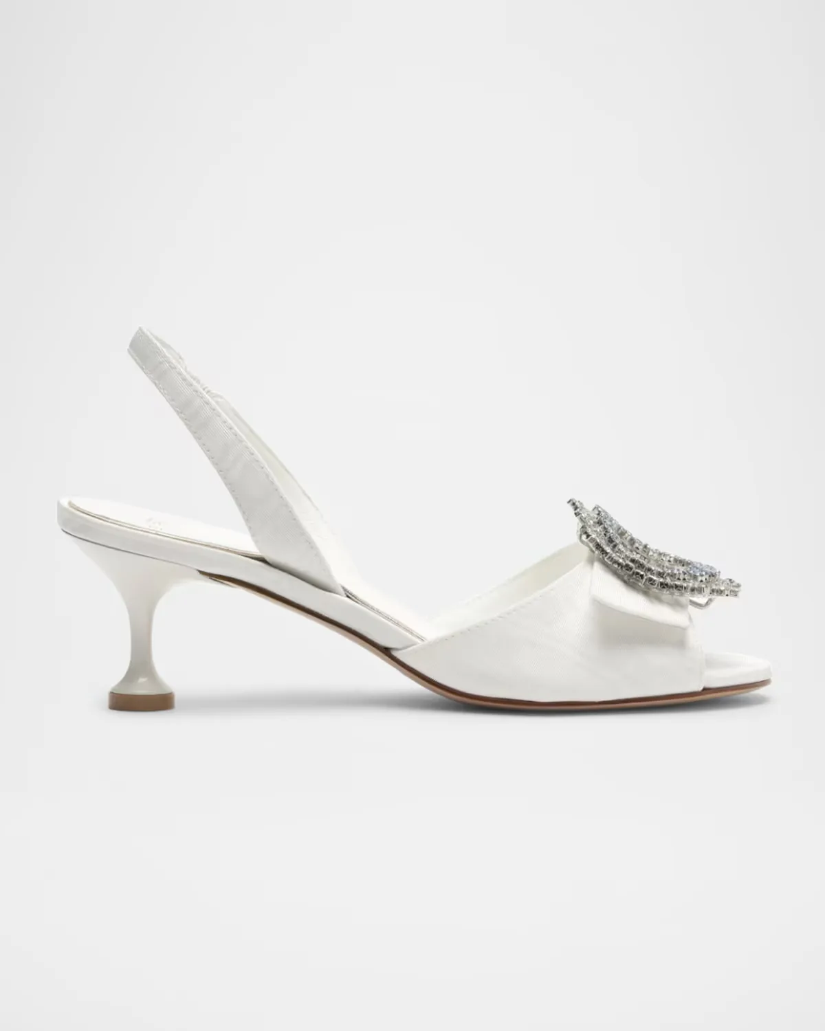 Easy Madelina Embellished Satin 60 Pumps by Alexandre Birman