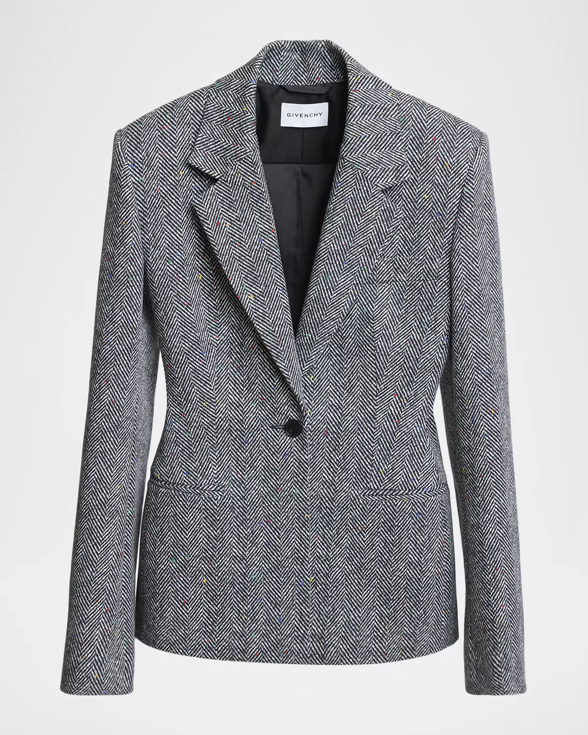 Herringbone Single-Breasted Jacket by GIVENCHY