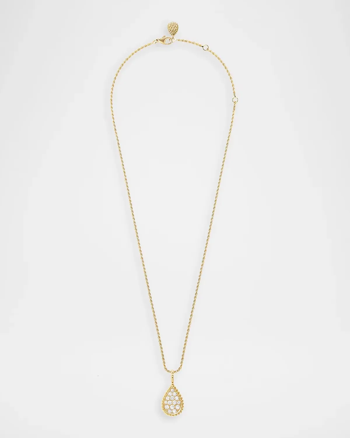 Serpent Boheme 18K Yellow Gold Diamond Pendant Necklace by Boucheron