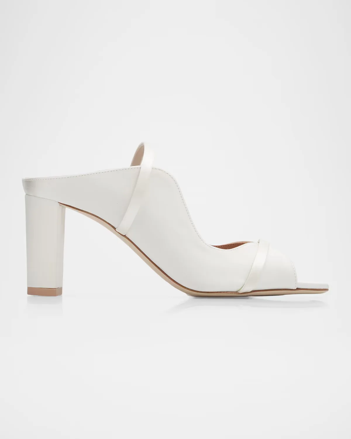 70mm Norah Leather Mules by Malone Souliers