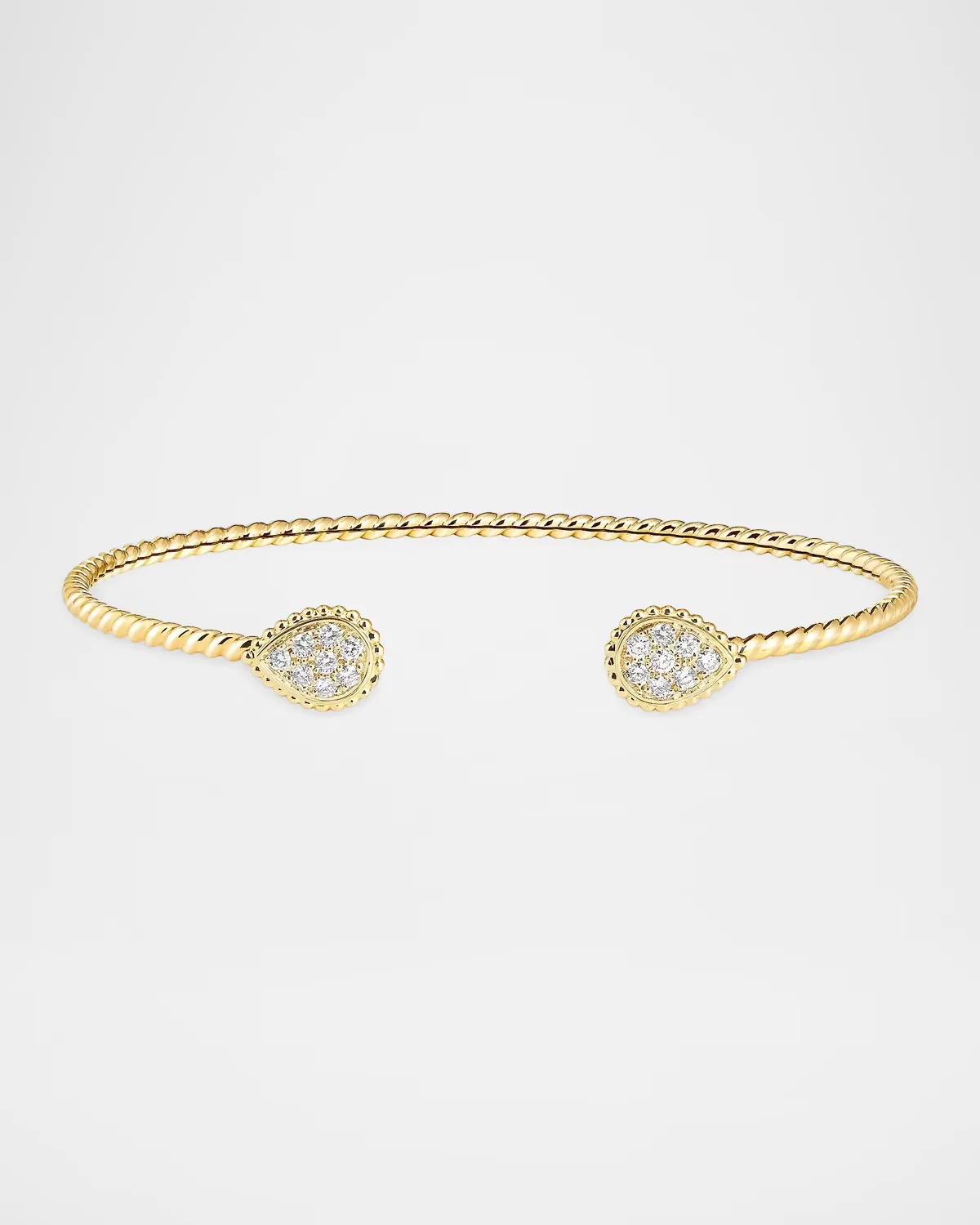 Serpent Bohme 18K Yellow Gold & 0.27 TCW Diamond Cuff