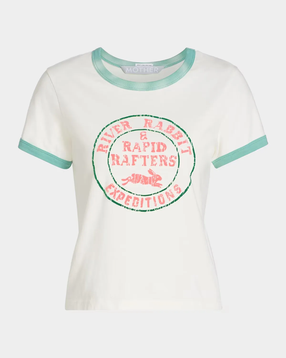 The Itty Bitty Ringer Cotton T-Shirt by MOTHER