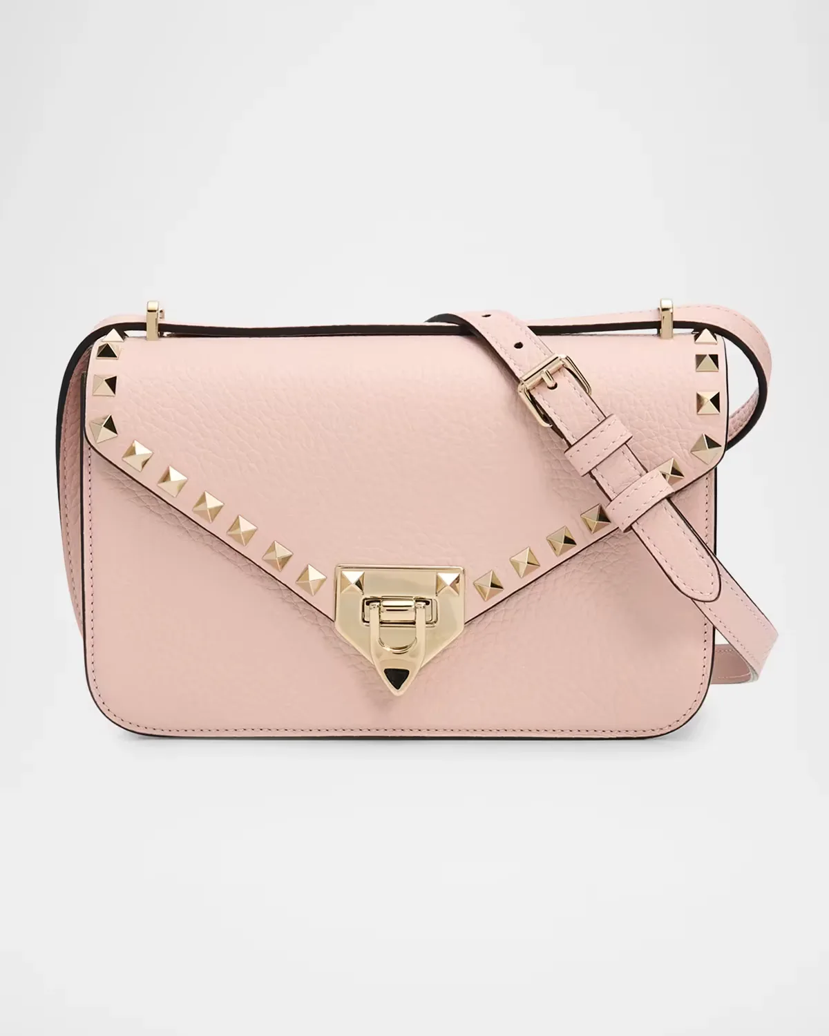 Small Rockstud Leather Shoulder Bag by Valentino Garavani