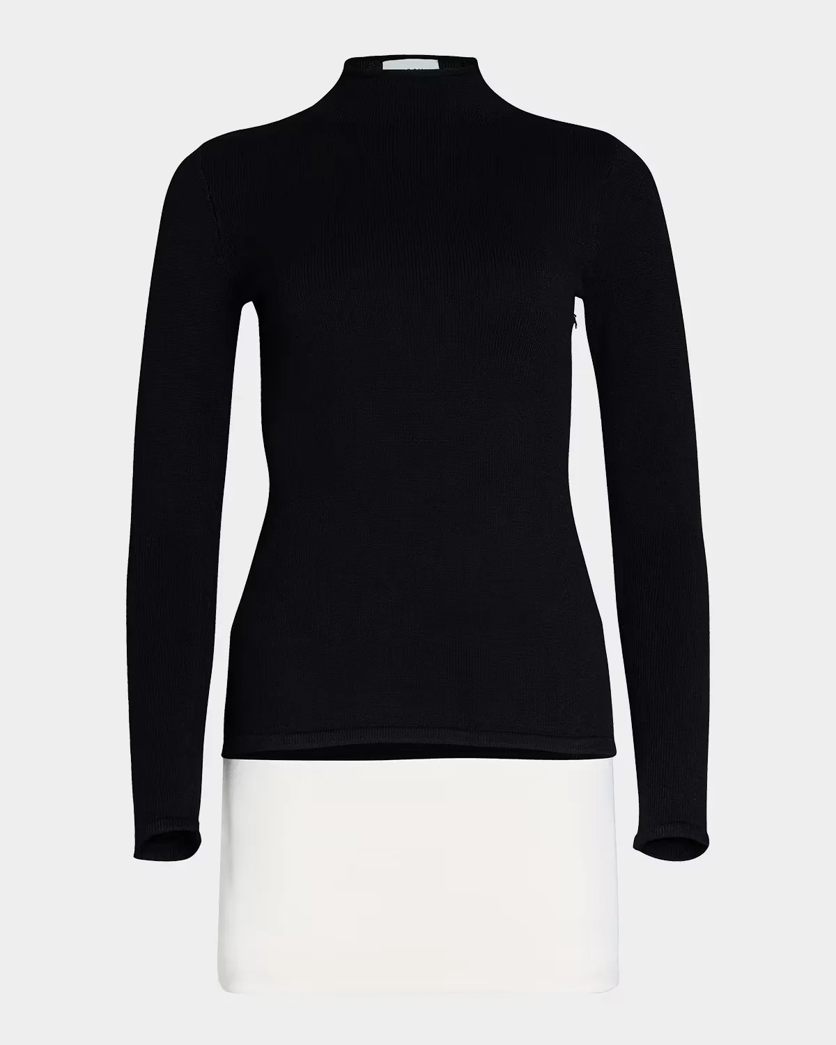 Shuri Mock-Neck Mini Dress by SEROYA