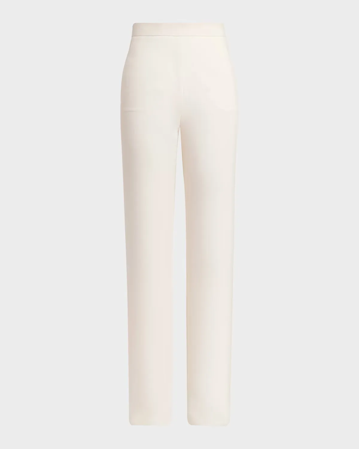Silk Straight Trousers by Valentino Garavani