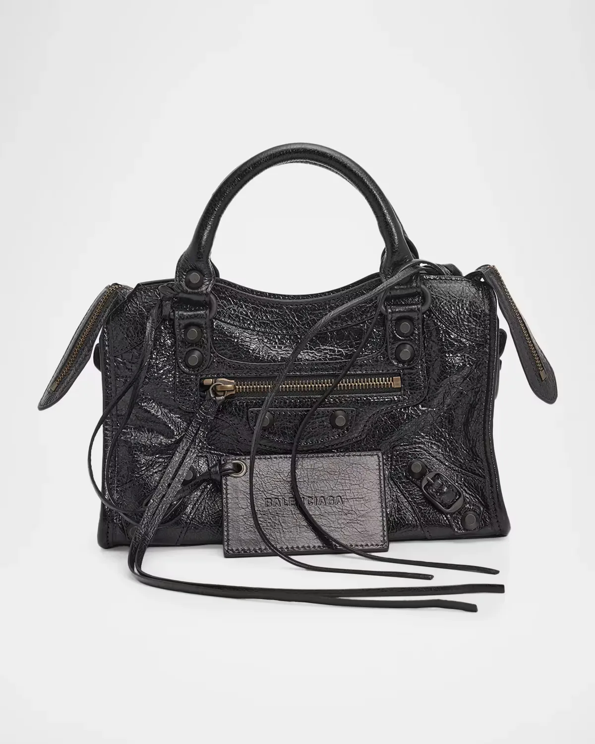 Le City Mini Leather Top-Handle Bag