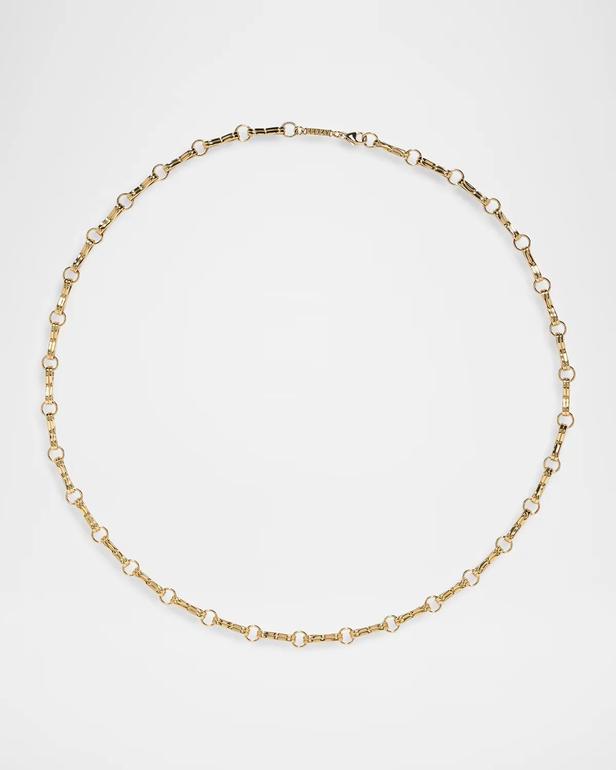 18K Small Motif Chain Necklace by AZLEE