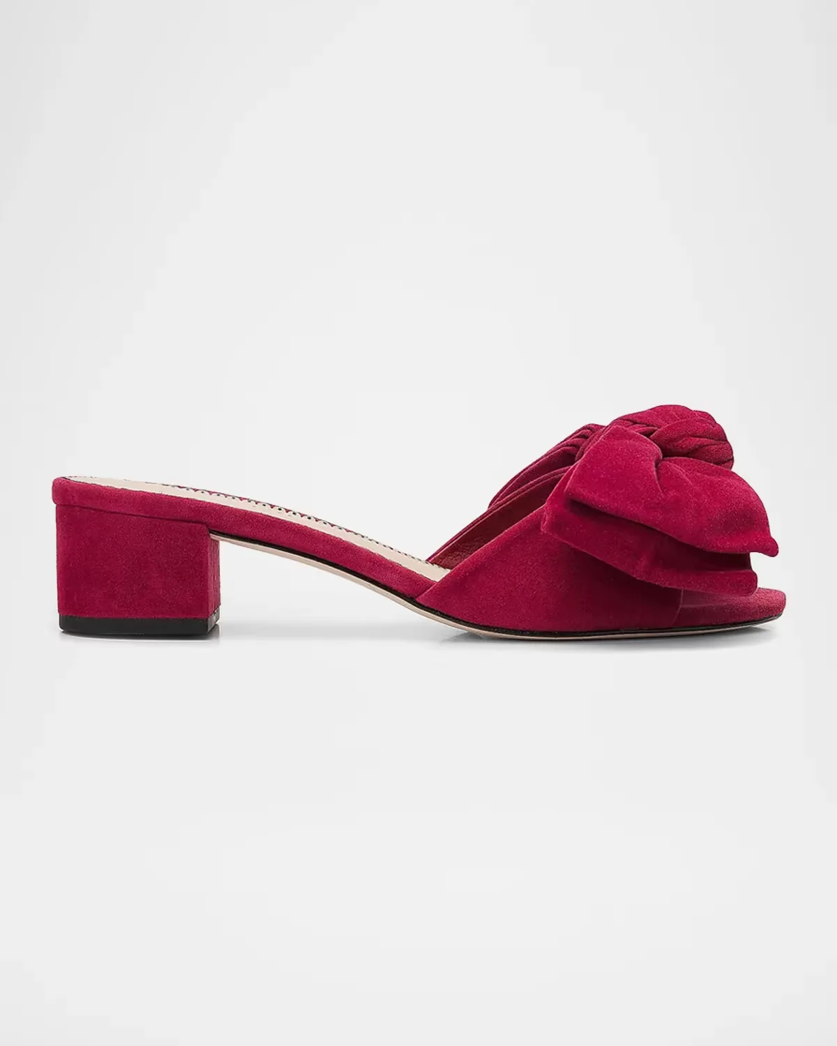 40mm Faith Suede Slide Sandals by Cinq  Sept
