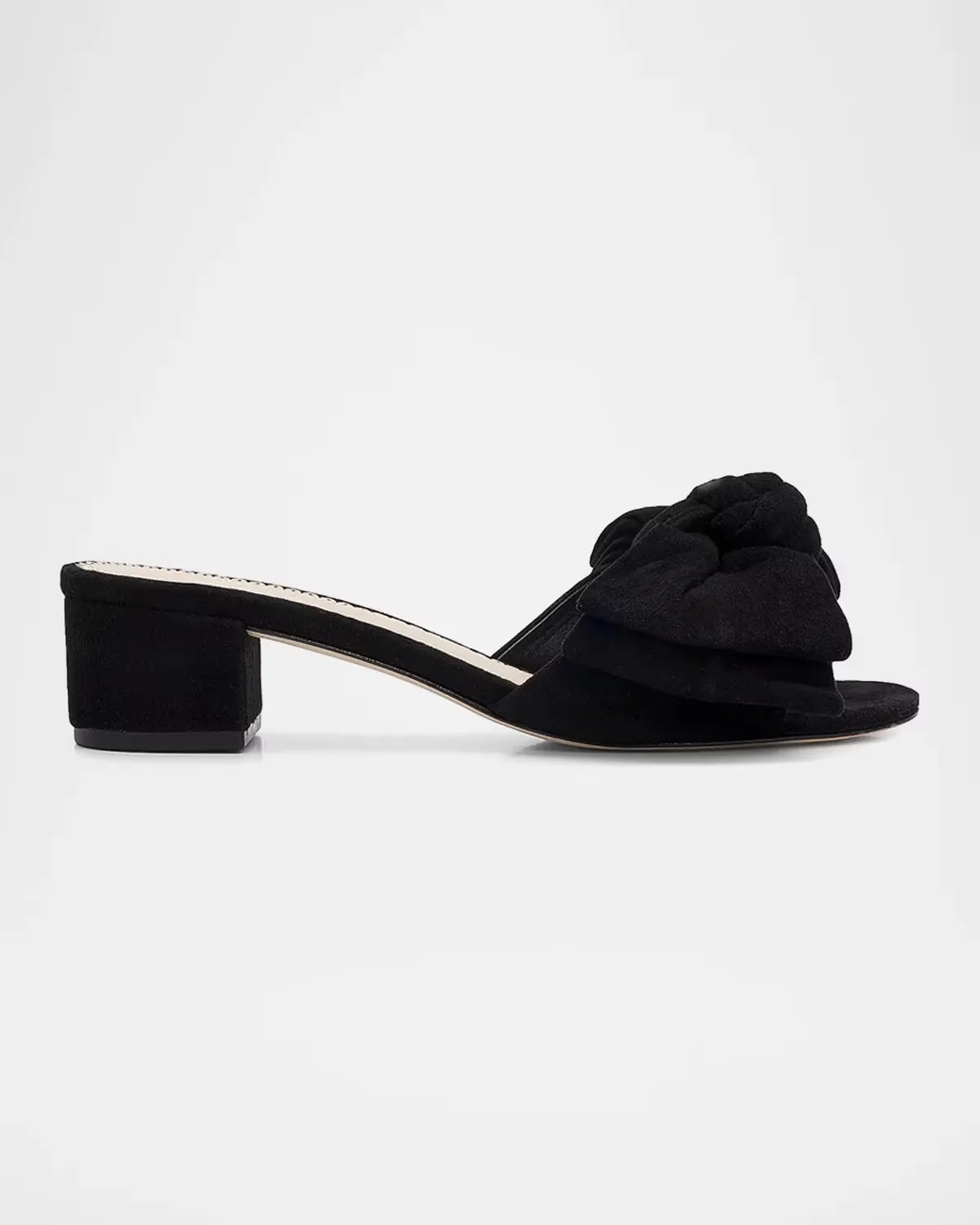 40mm Faith Suede Slide Sandals