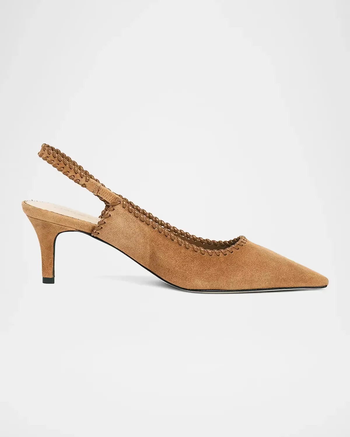 Sylvie 65MM Suede Slingback Pumps
