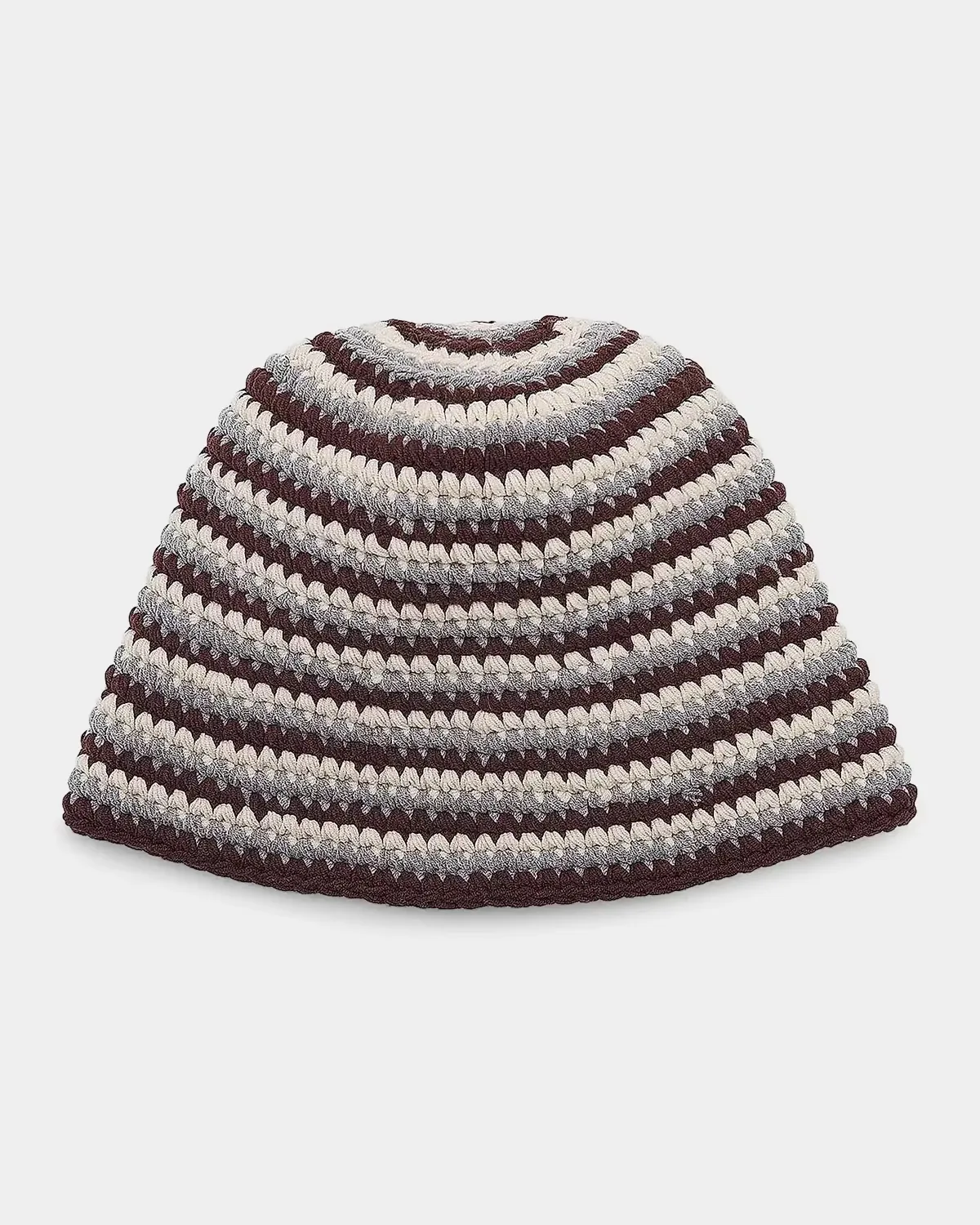 Lou Striped Crochet Hat by rag & bone