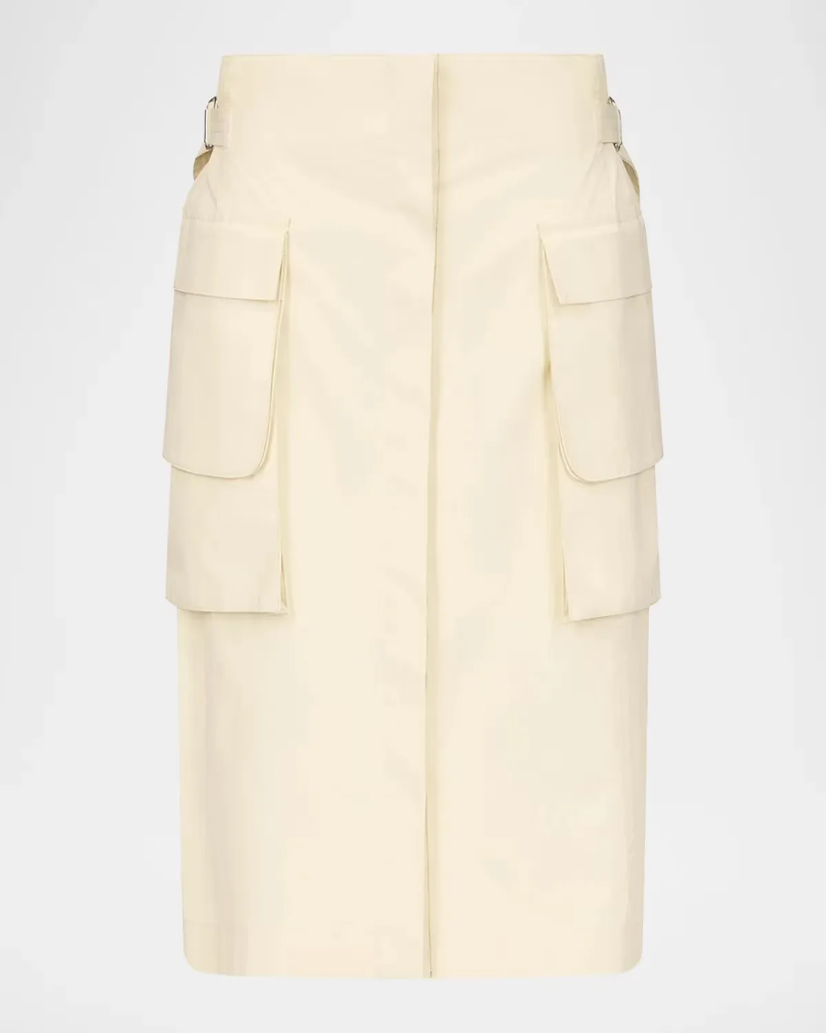 Glen Knee-Length Cargo Skirt by Ossou