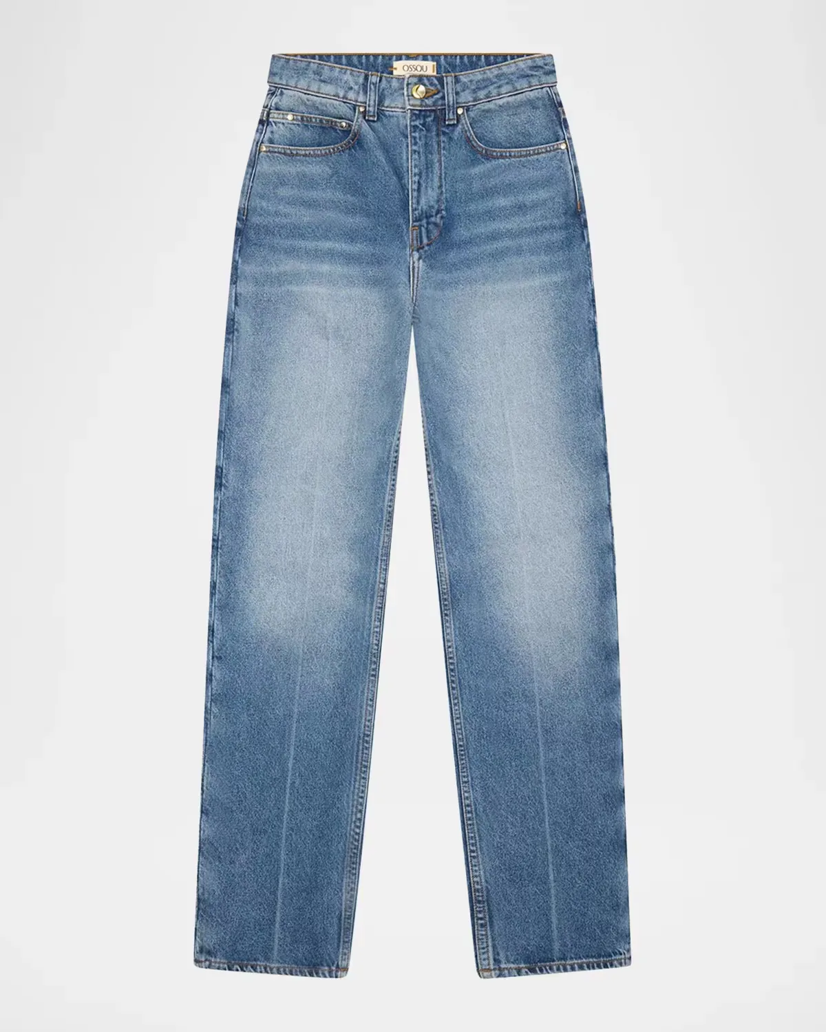 Noon High-Rise Straight Jeans
