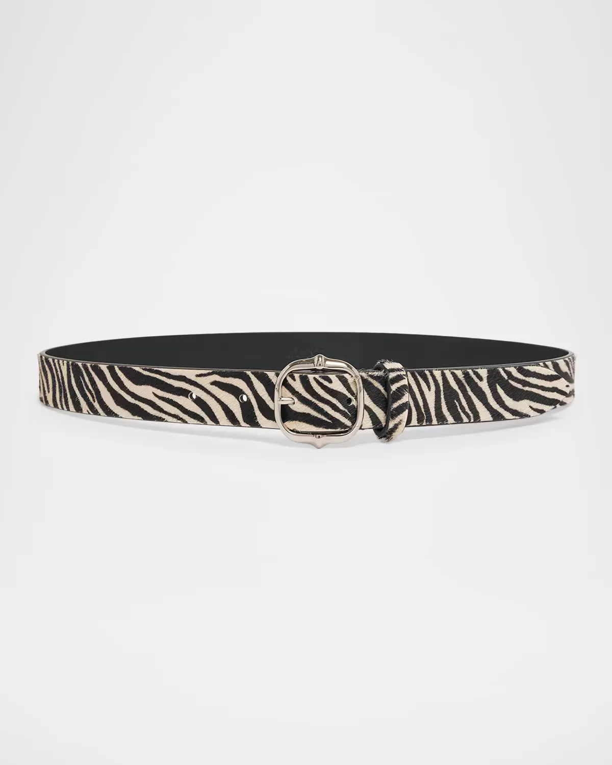 Depson Zebra Calf Hair Belt