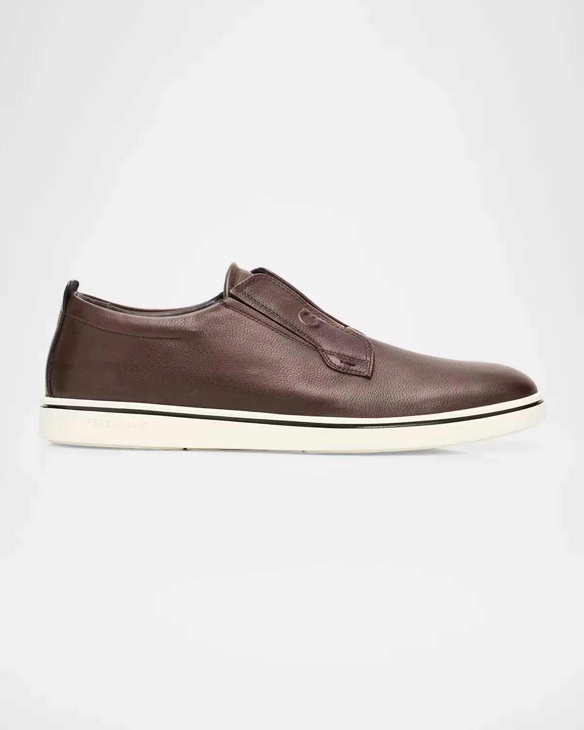 Alfievit Leather Slip on Sneakers
