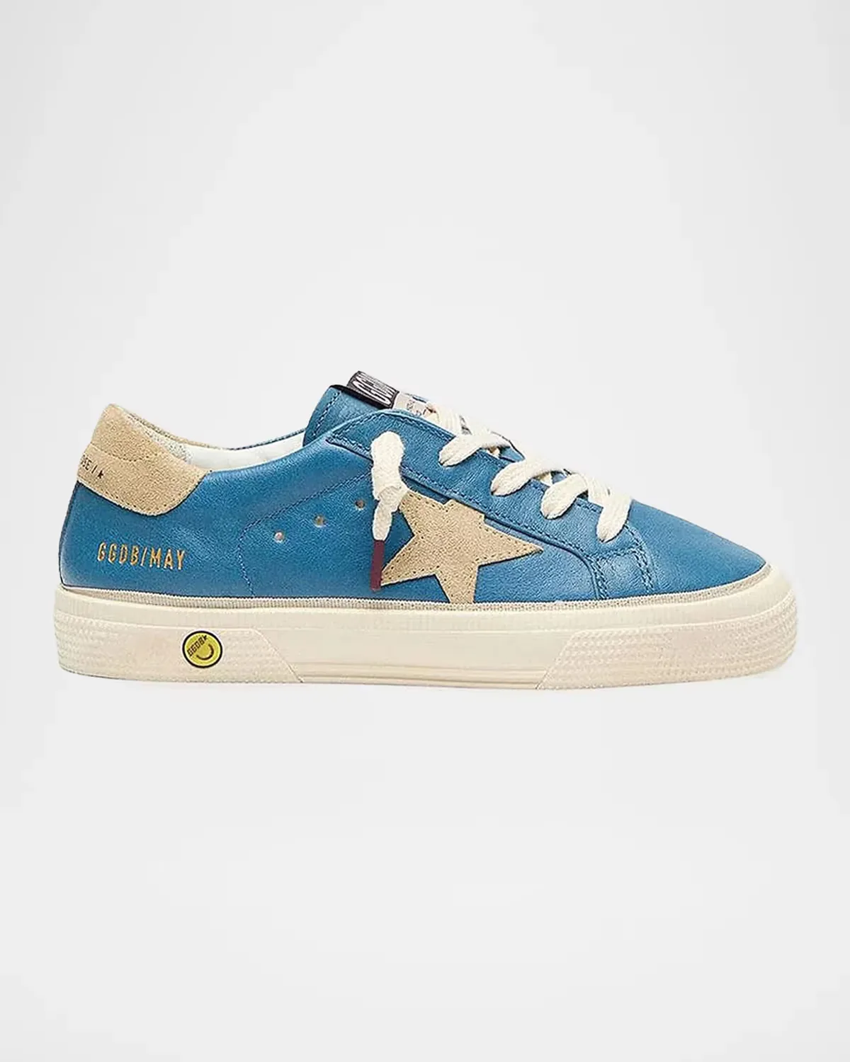 May Leather Platform Sneakers by Golden Goose