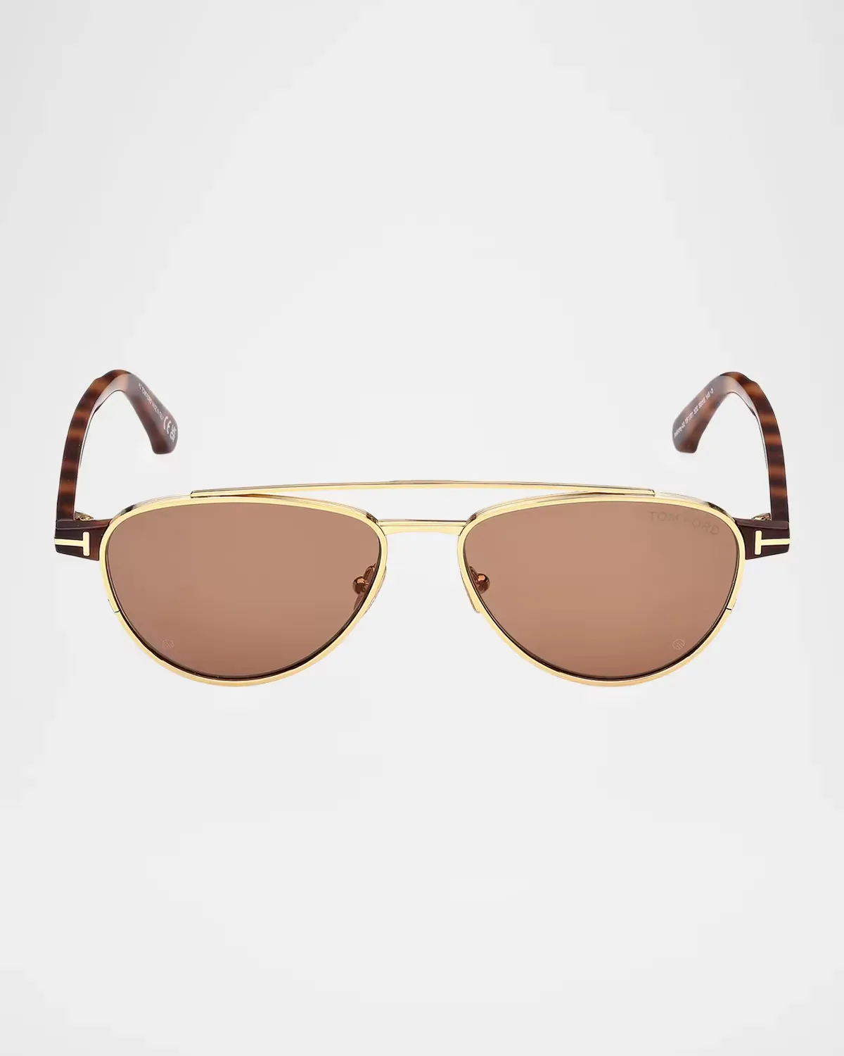 Anthony-02 Metal Aviator Sunglasses