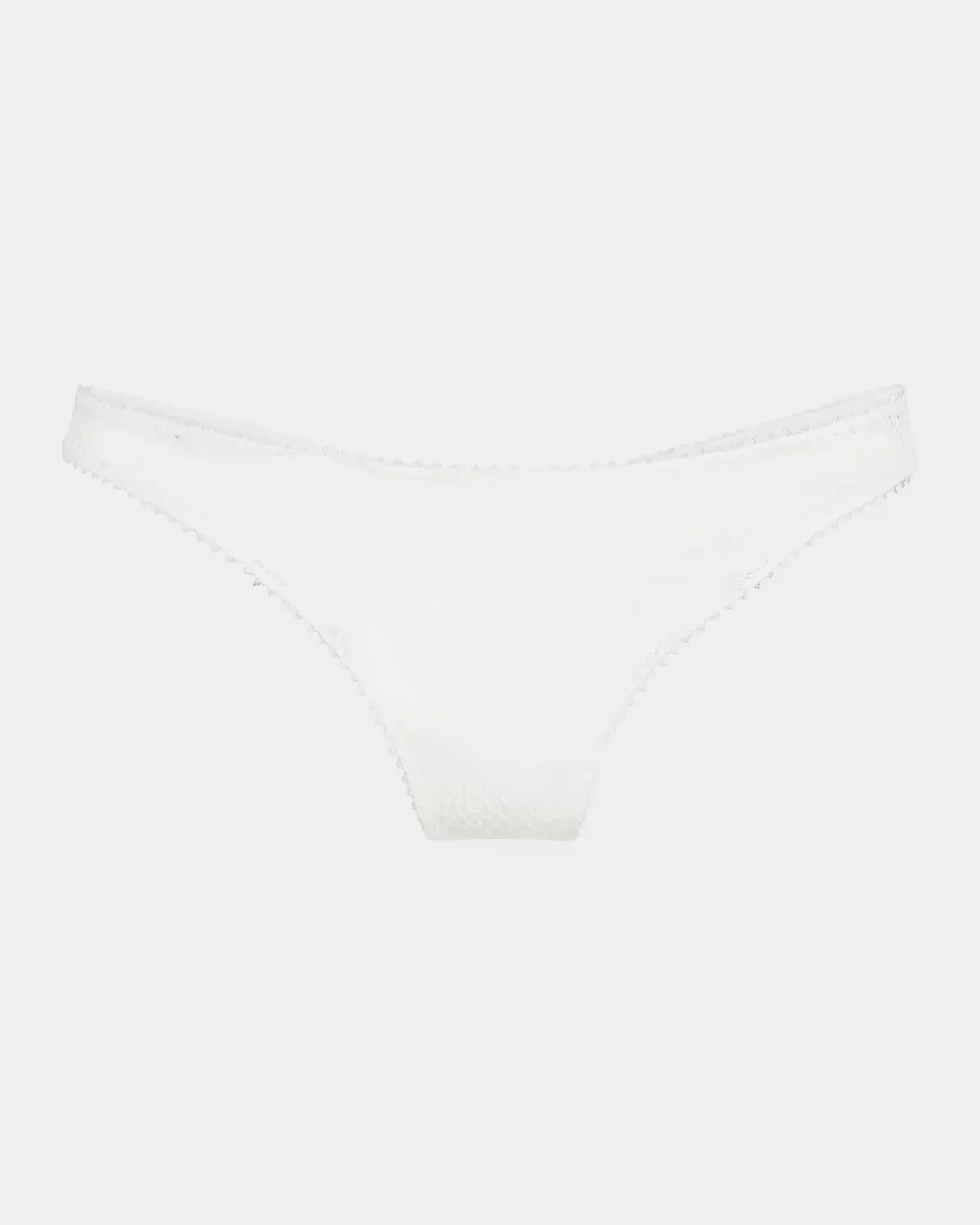 High-Cut Crochet Thong by Kiki De Montparnasse