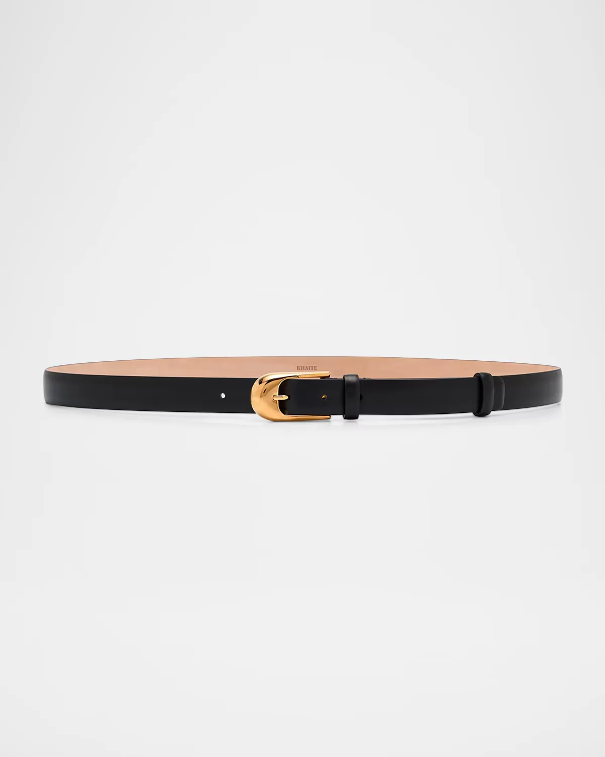 Dome Leather Belt by Khaite