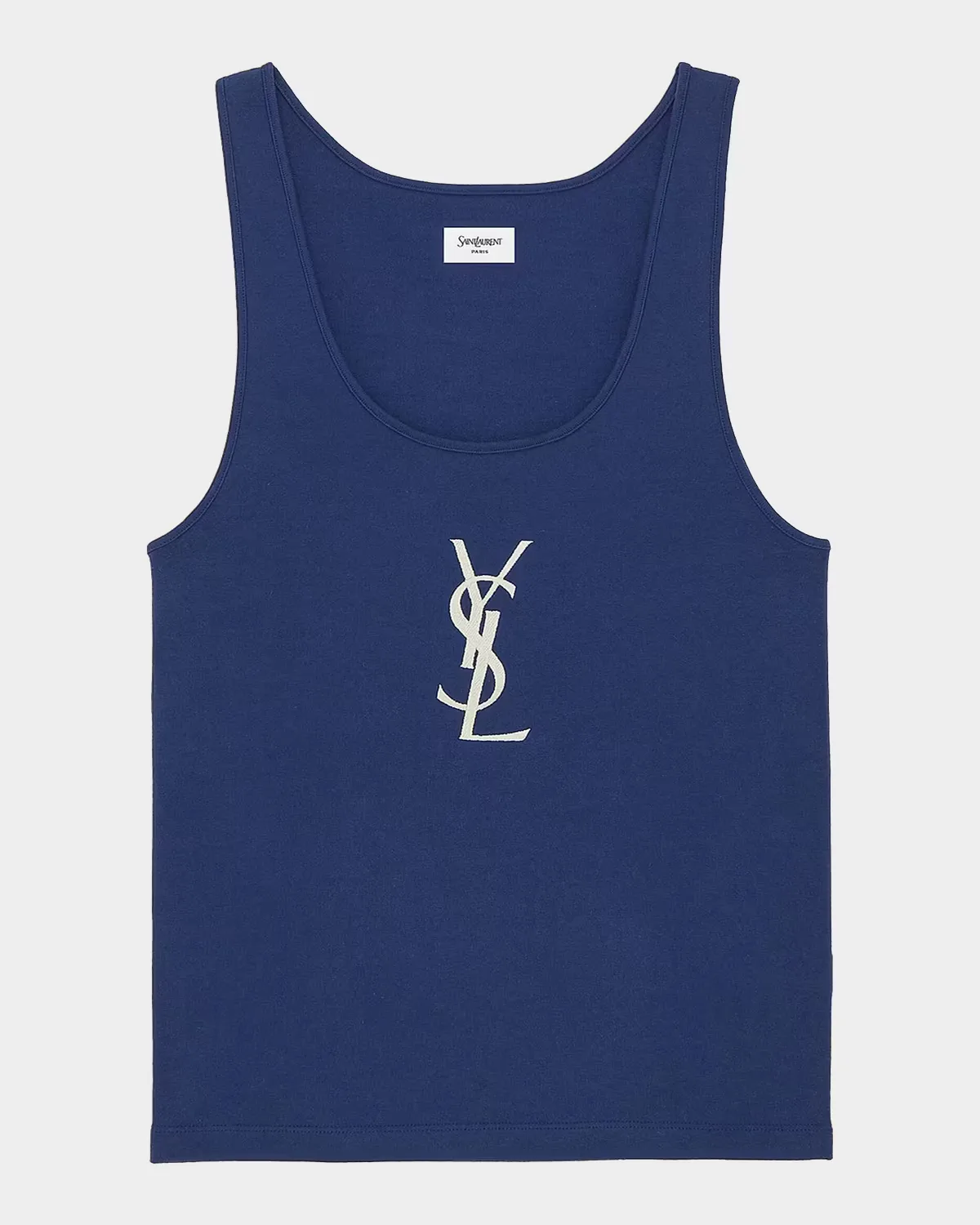 Cassandre Cotton Tank by Saint Laurent