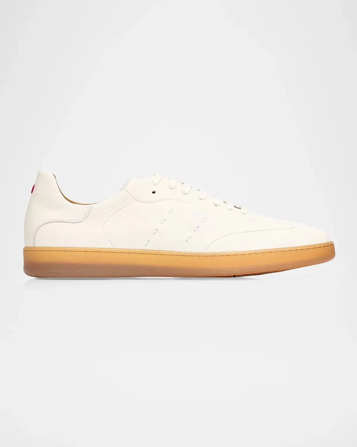 Deerskin T-Toe Low-Top Sneakers by Kiton