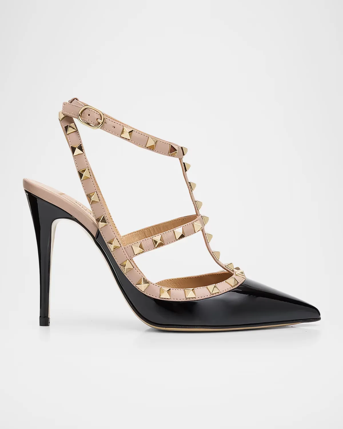 Rockstud 100mm Slingback High-Heel Pumps