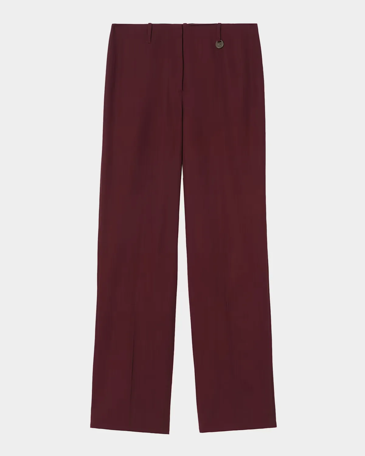 Wool Tailored High-Rise Trousers by Burberry