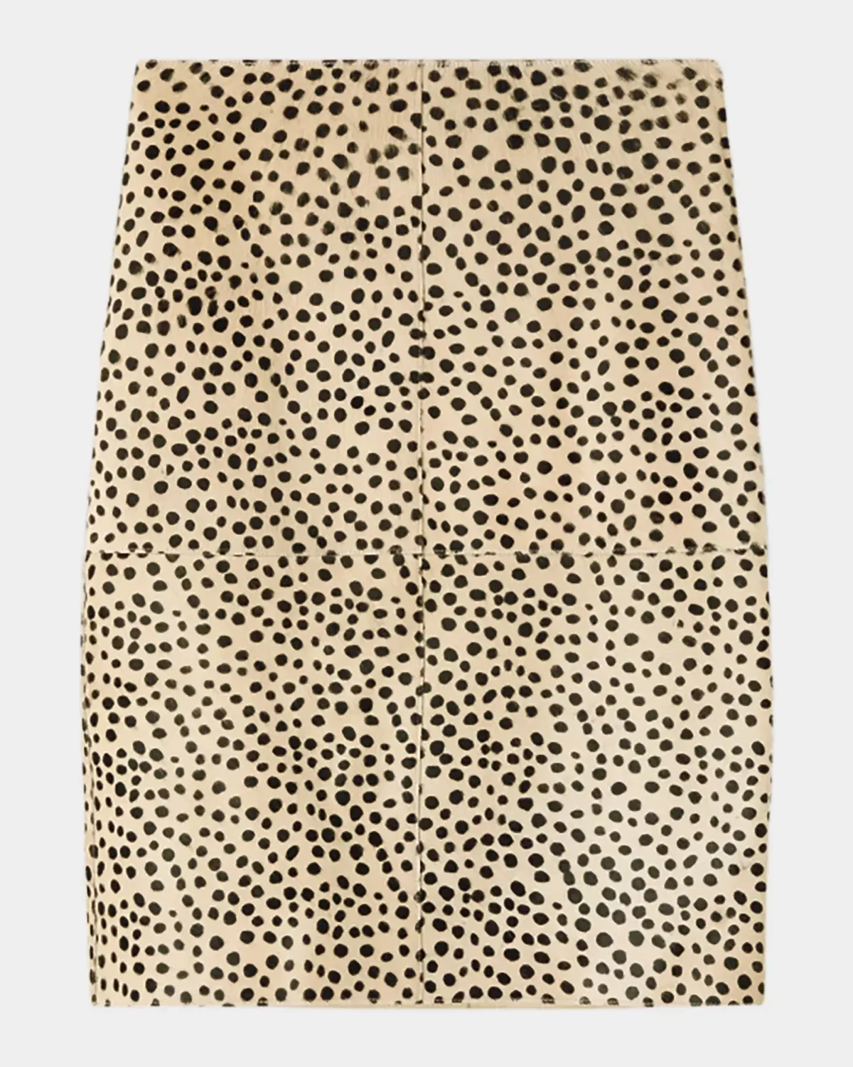 Calf Hair Mini Skirt by Rhe