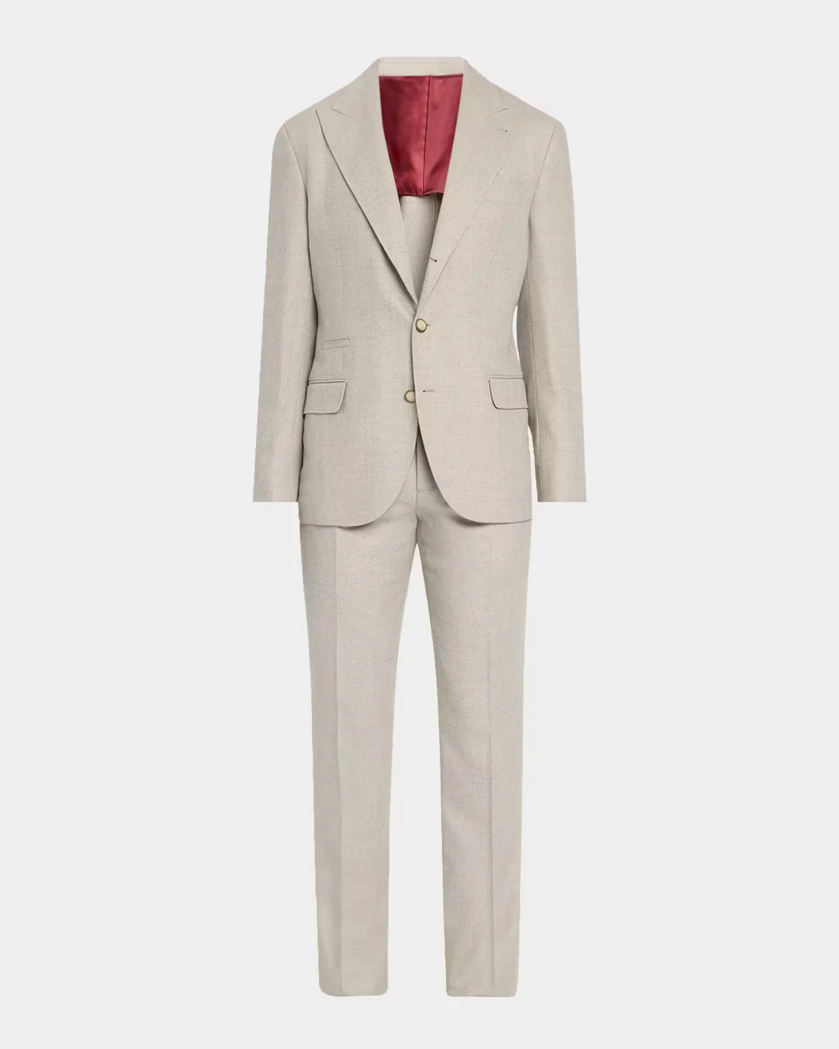 Wool Two-Piece Suit by Brunello Cucinelli