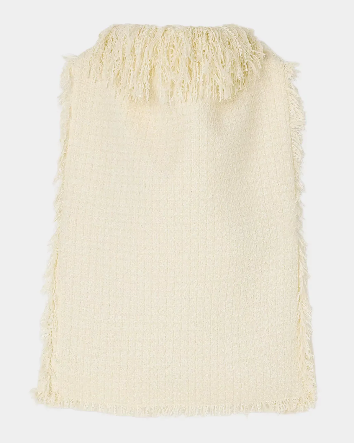 Textured Boucle Fringe Top by Rhe