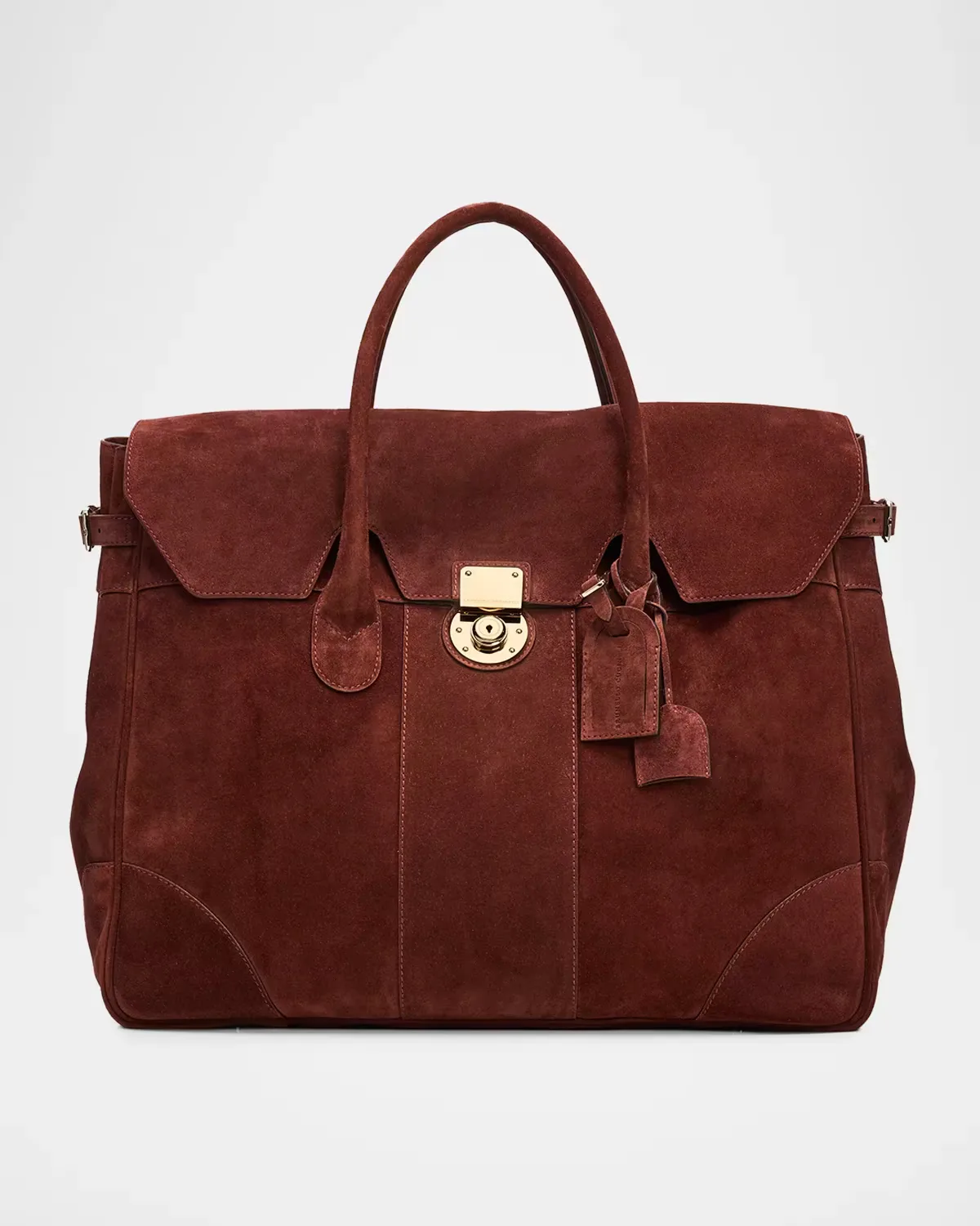 Boston Suede Bag by Brunello Cucinelli