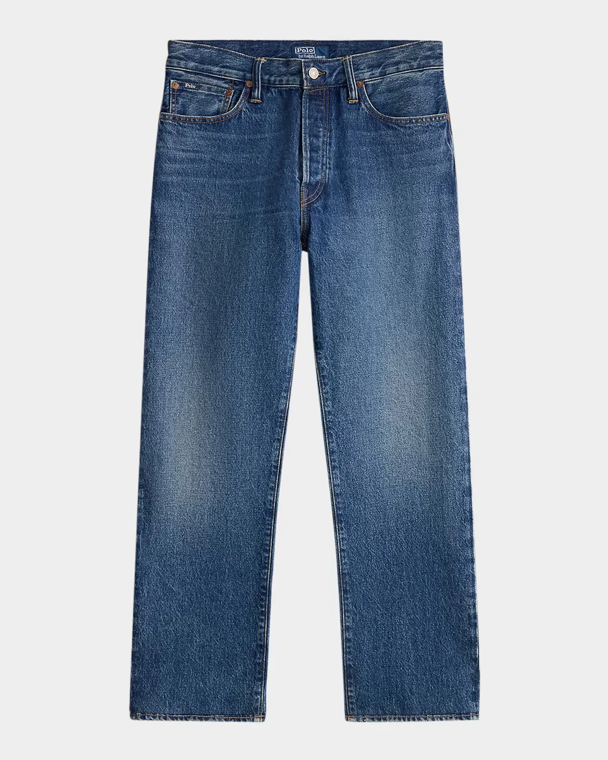 Rigid Denim Straight-Leg Jeans by Polo Ralph Lauren