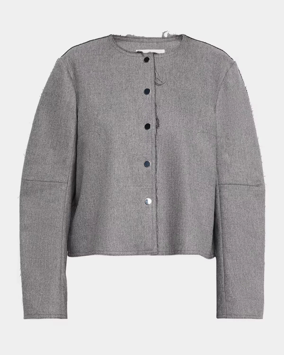 Crescent Wool-Cashmere Crop Jacket by MARIA MCMANUS