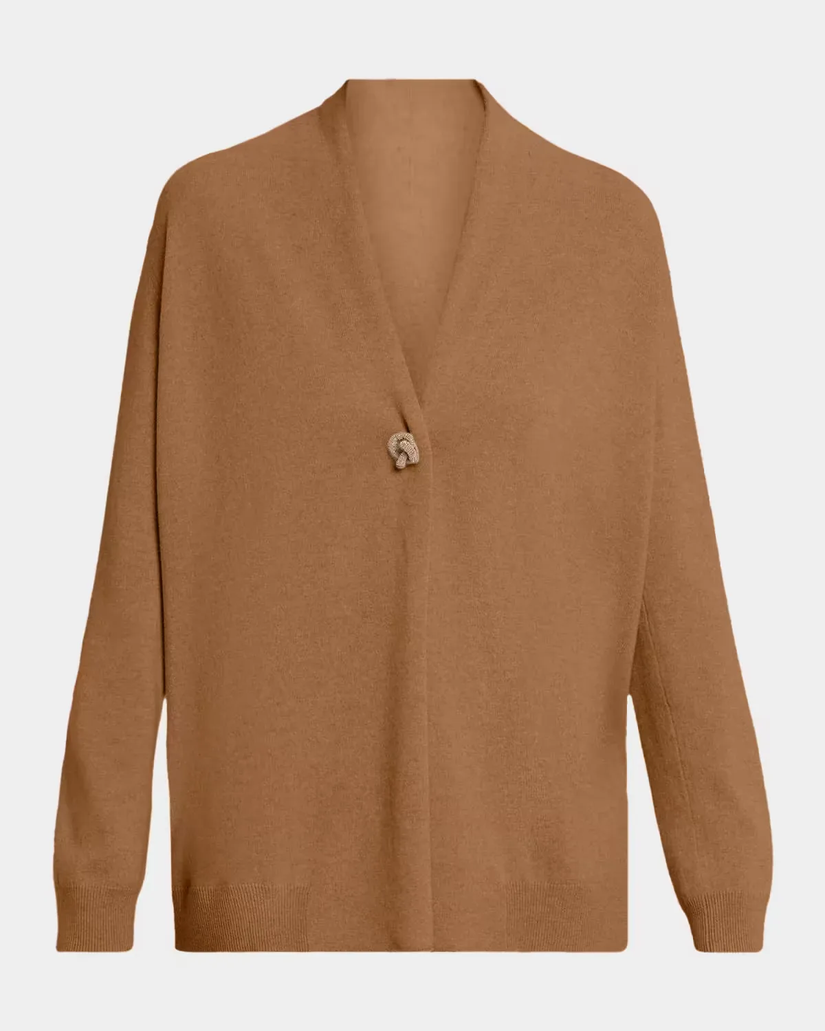 Knot-Embellished Knit Cardigan by Fabiana Filippi