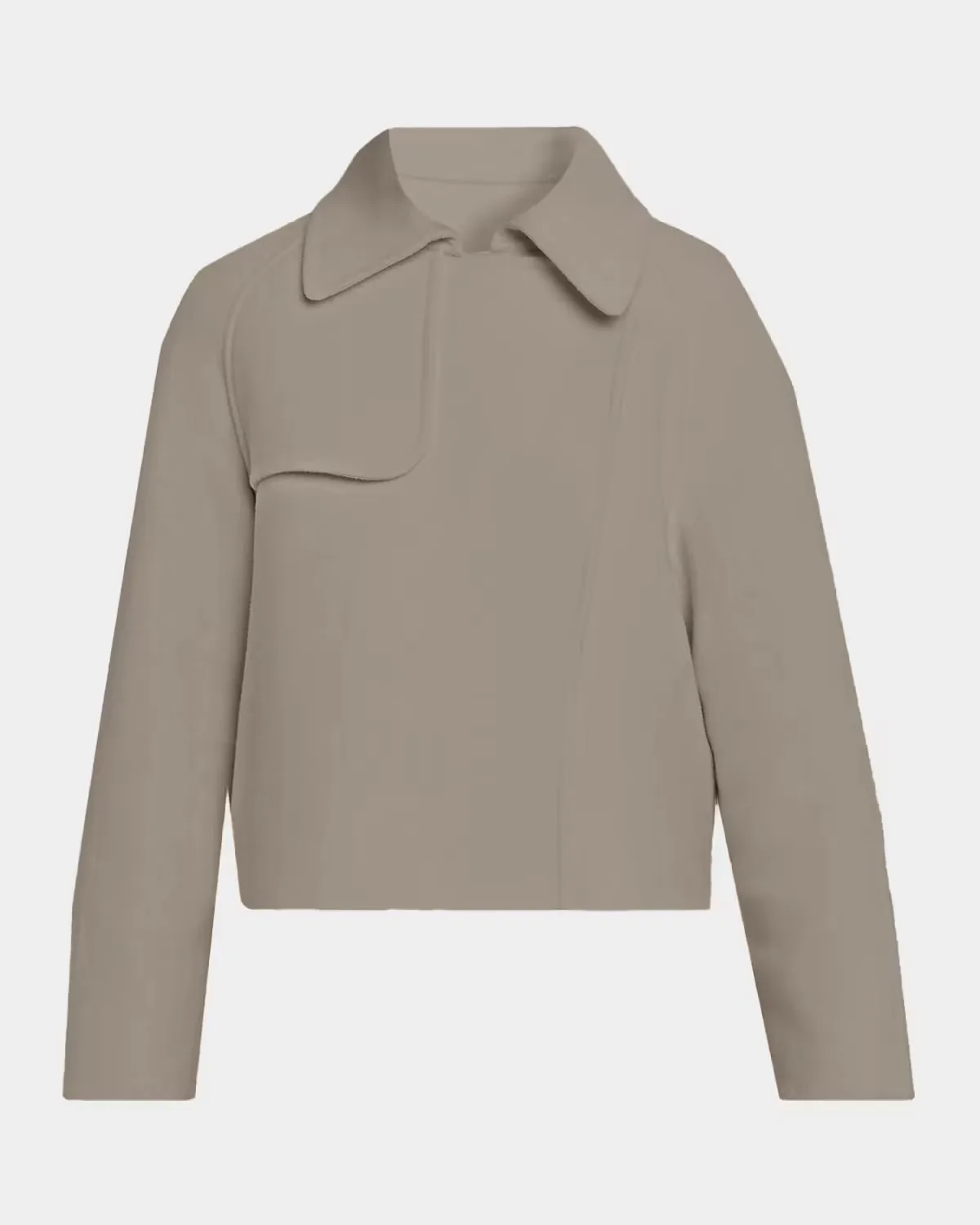 Raglan-Sleeve Wool-Cashmere Jacket by Fabiana Filippi