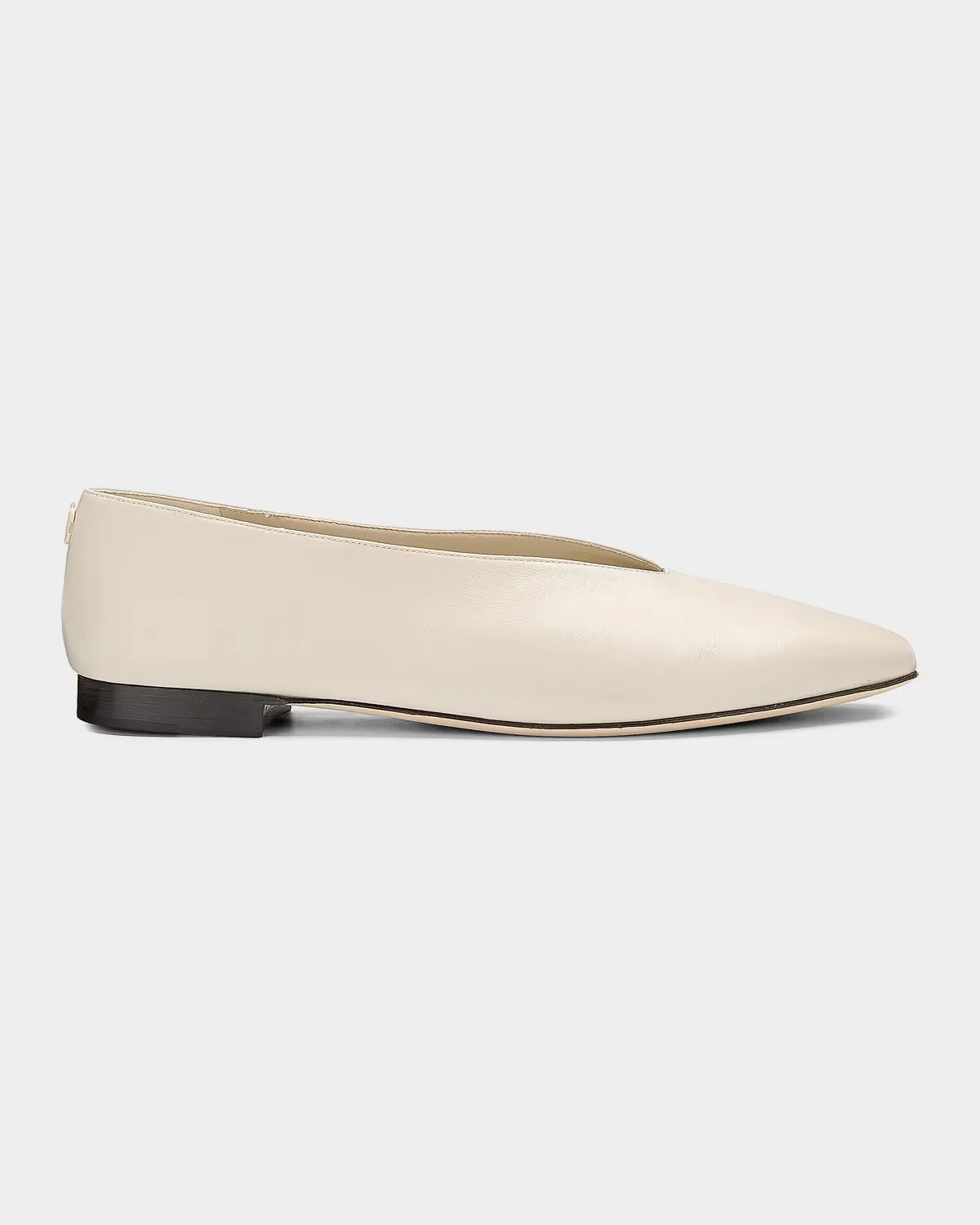 Margot Shiny Leather Ballet Flats by Jimmy Choo