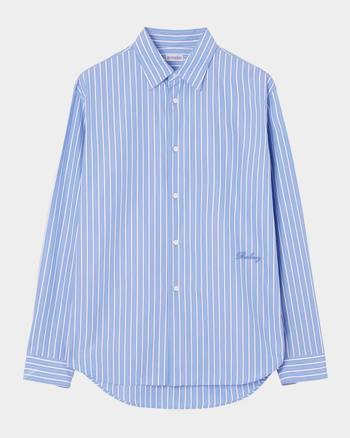 Radmar Relaxed-Fit Striped Cotton Shirt by Burberry