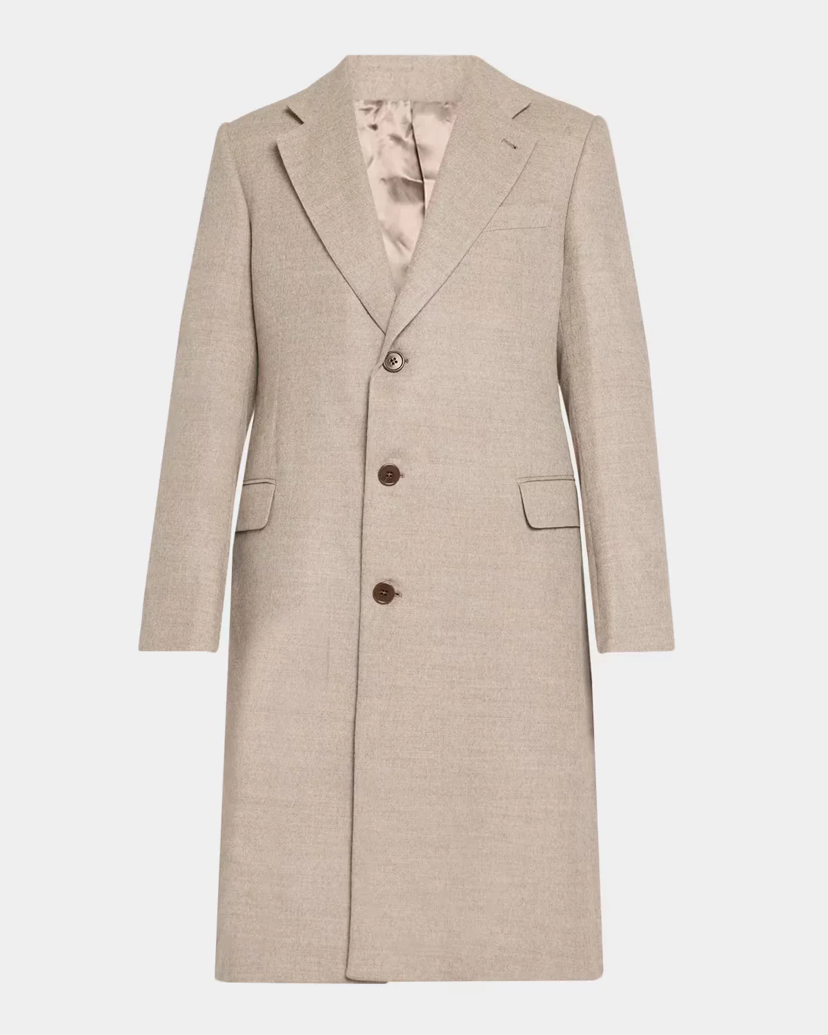 Wool and Cashmere Overcoat by Armani