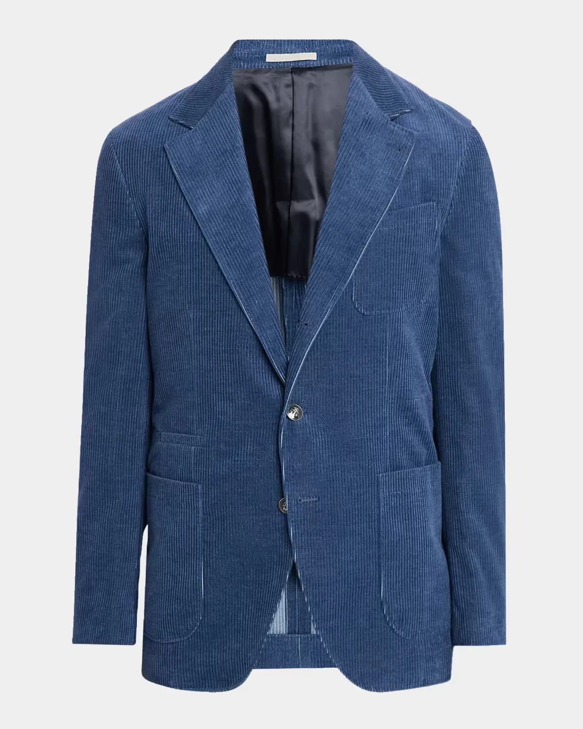 Corduroy Two-Button Suit Jacket