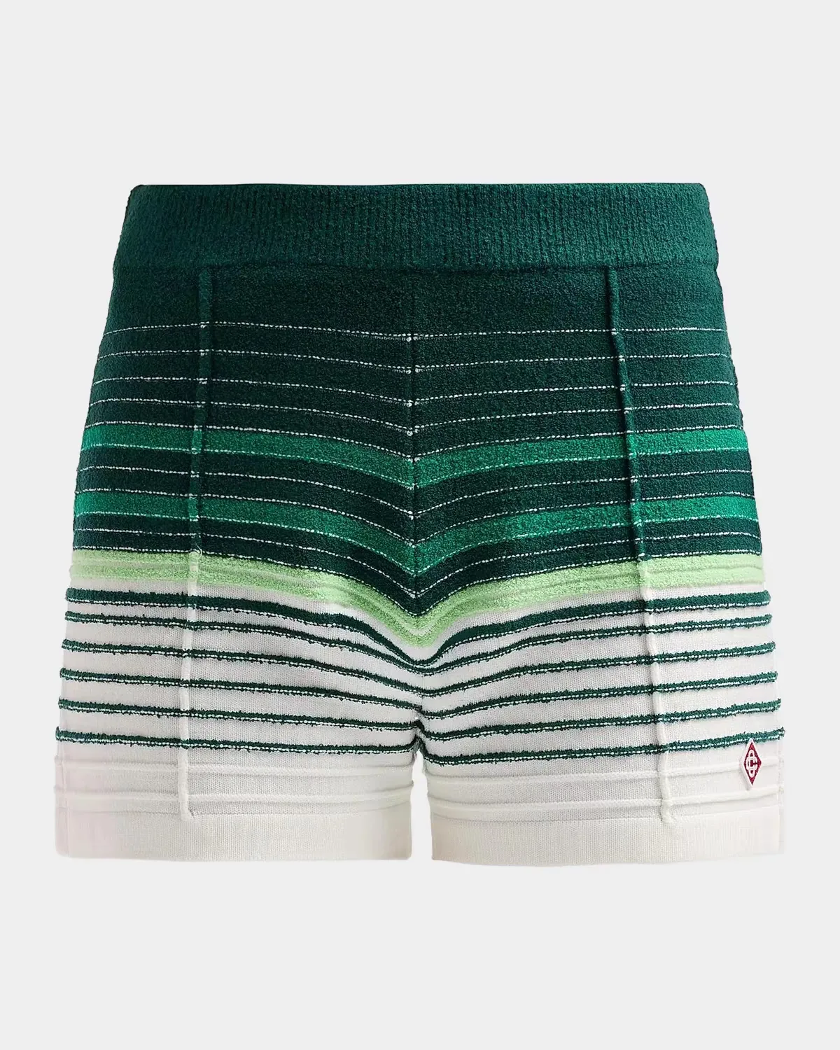 Bouclé Striped Cotton-Blend Shorts by Casablanca