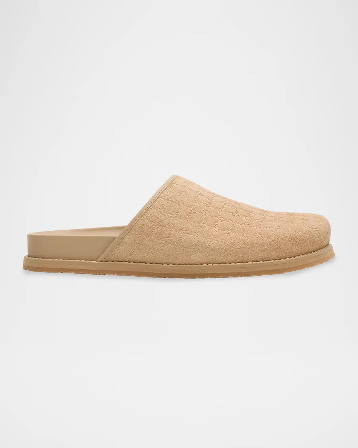 MA Monogram Suede Clogs by AMIRI