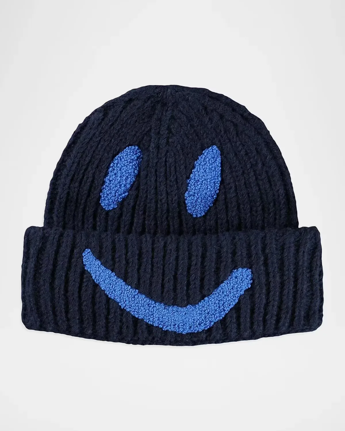 Kim Smiley Face Beanie by Molo
