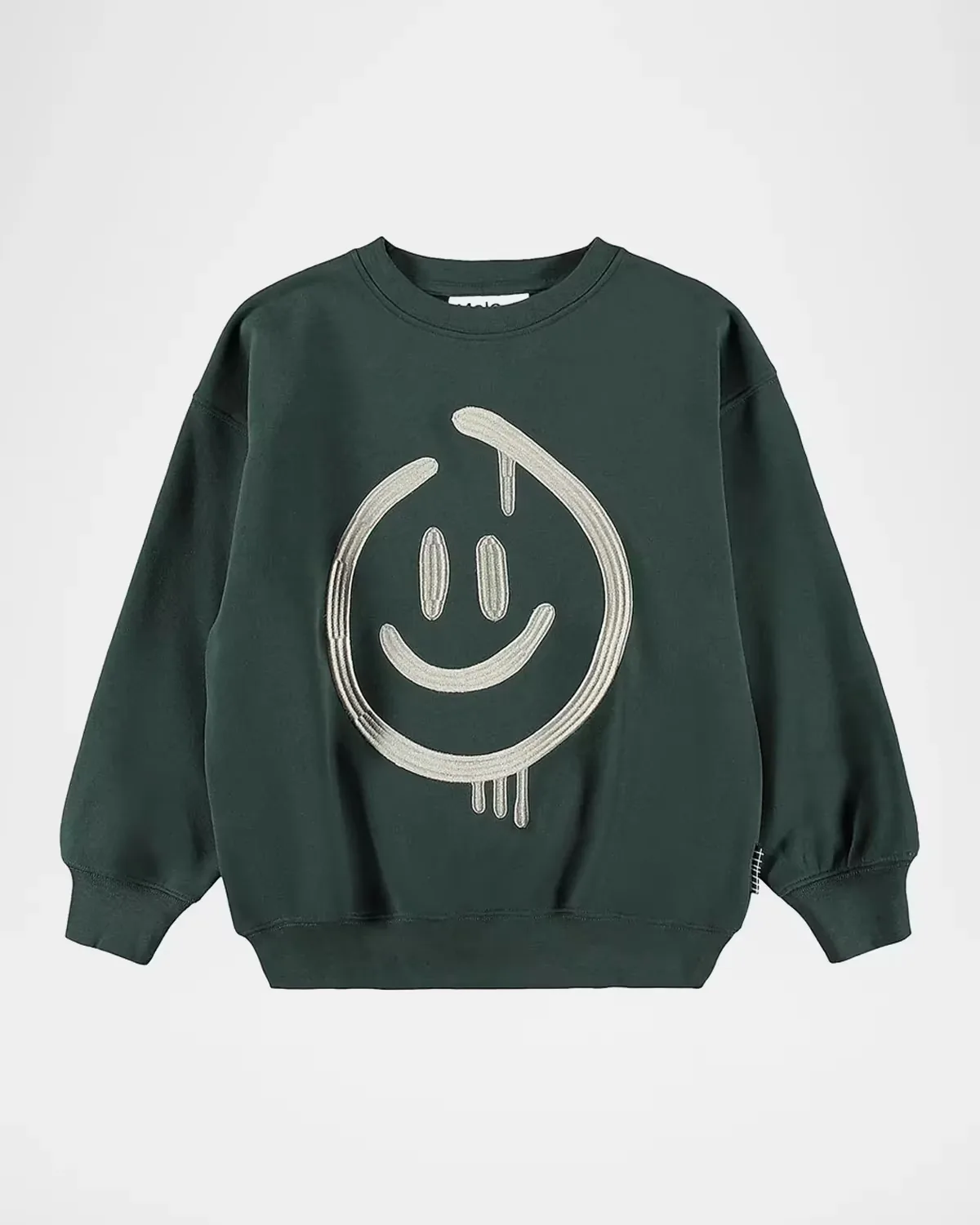 Smiley Crewneck Sweatshirt by Molo