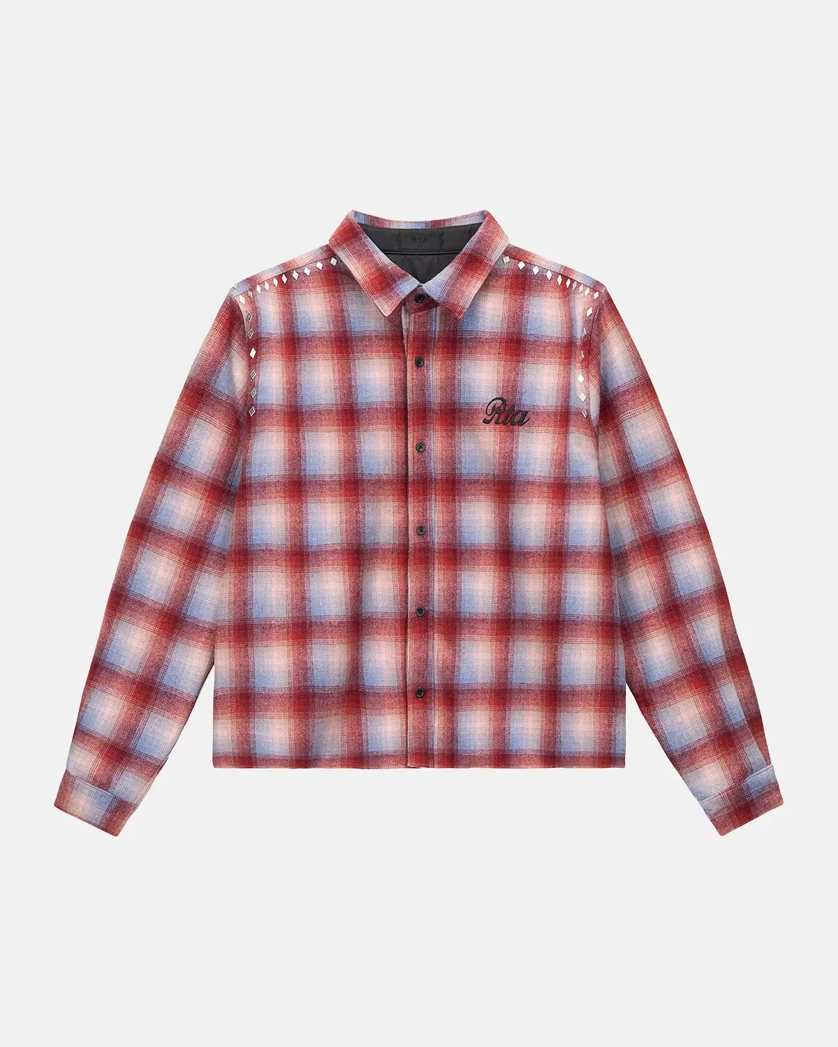 Curva Ultra Rynor Wool-Blend Button-Front Shirt by RTA
