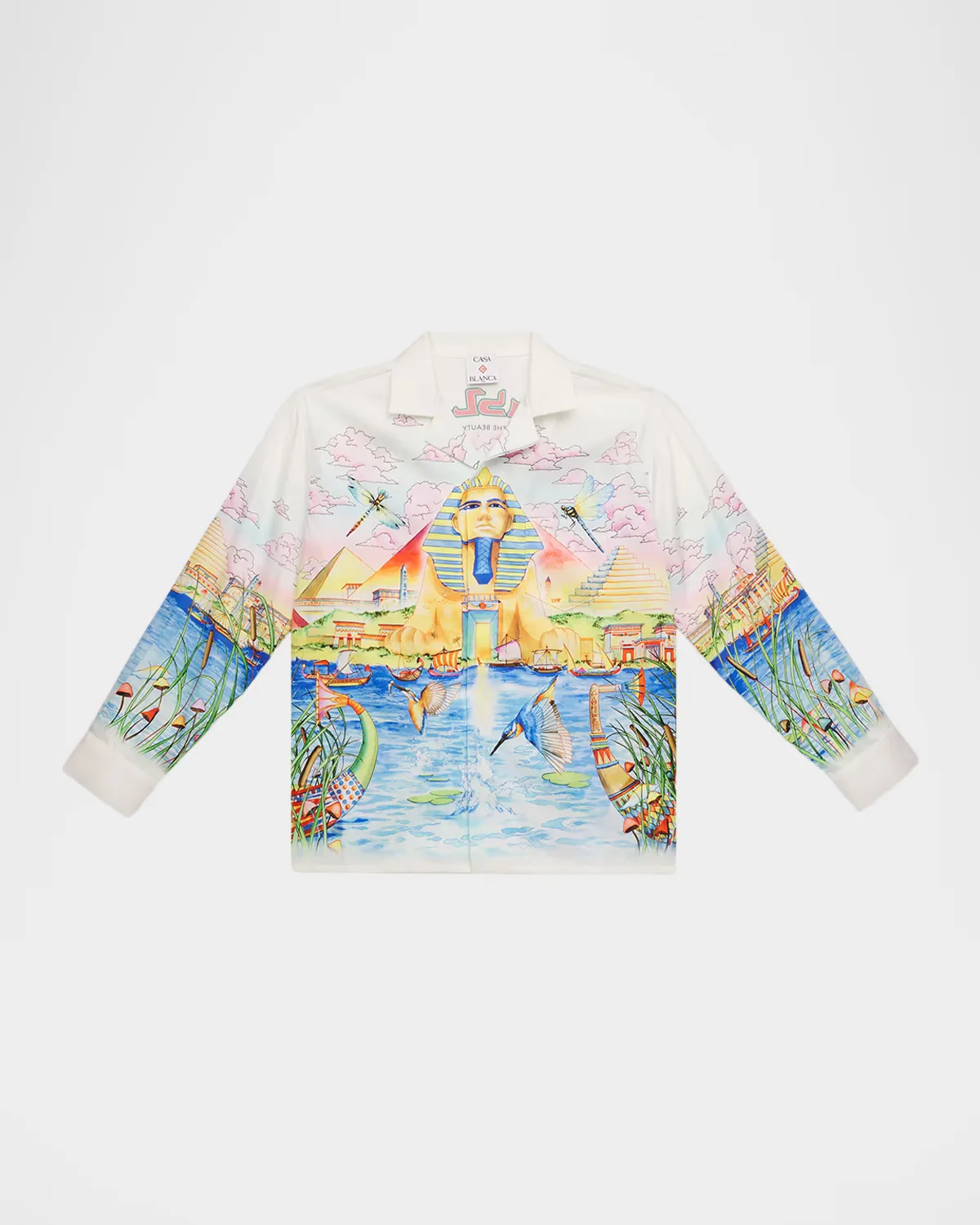 Egypt as It Was Print Shirt - Cotton by Casablanca