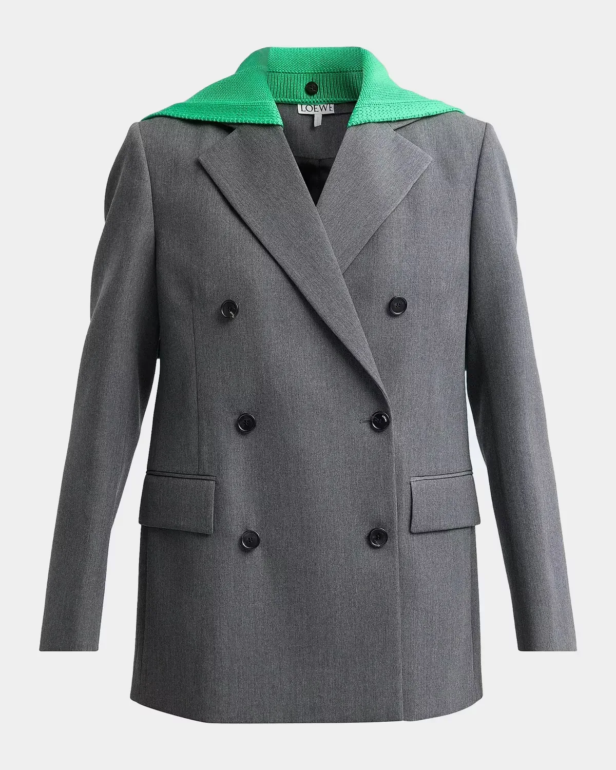 Oversized Double-Breasted Blazer by LOEWE