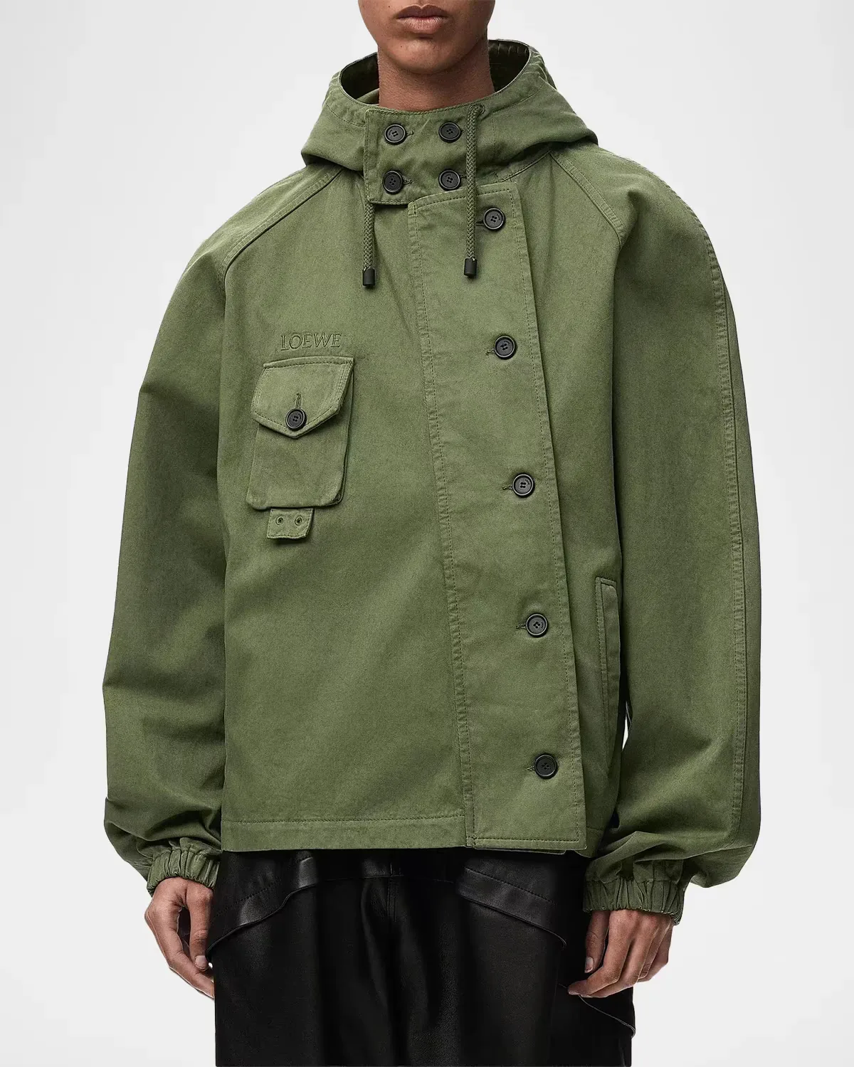 Utility Short Parka Jacket by LOEWE