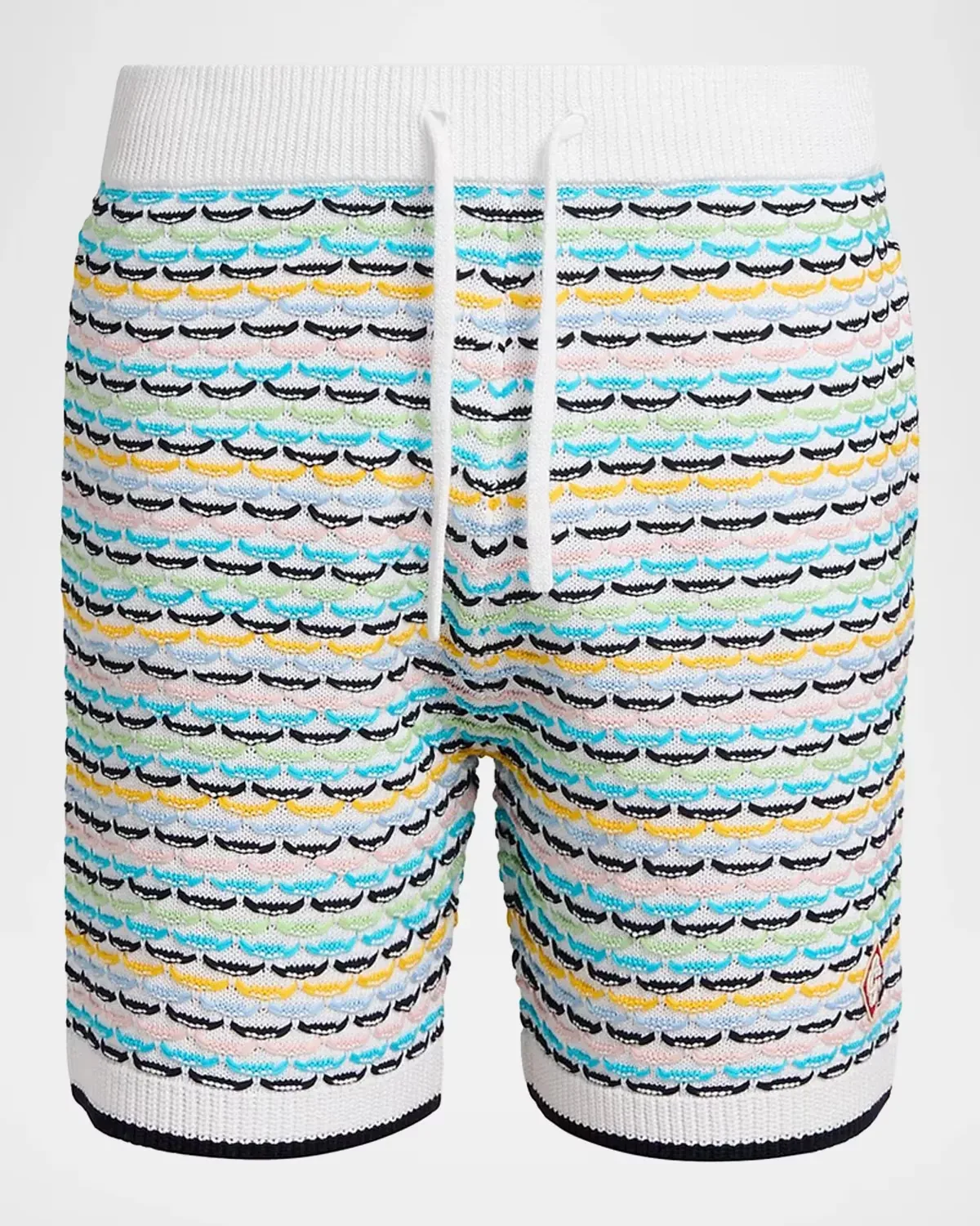 Cotton Tuck-Stitch Full-Zip Hoodie by Casablanca